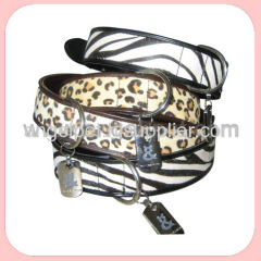 animal print collar