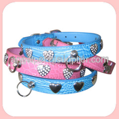 Pu Dog Collar