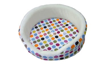 Cozy Round Pet Bed royal pet bed