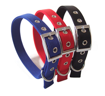 pet nylon collar, adjustable collar