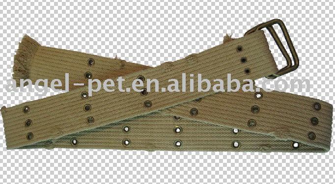 cotton webbing belt