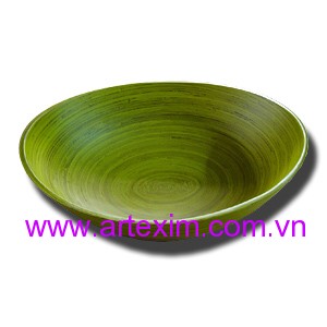 Bamboo Bowl, Lacquer Bowl, pressed bamboo Bowl, co