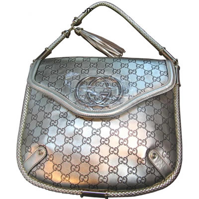 g gssima medium shoulder bag Platinum 