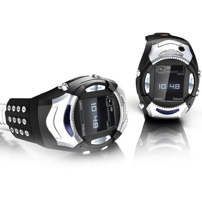 Sport Tri-band Touchscreen keyboard Watch Phone