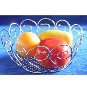 curlicue fruit basket 