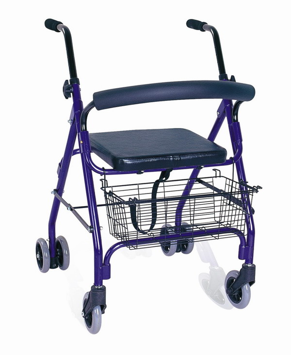 Push Down Brakes Rollator