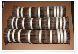 horse tail hair used for brush fiber