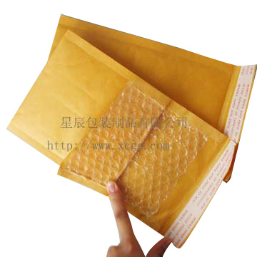 golden bubble mailer