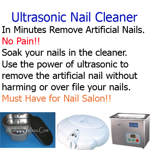 Ultrasonic Nail Cleaner