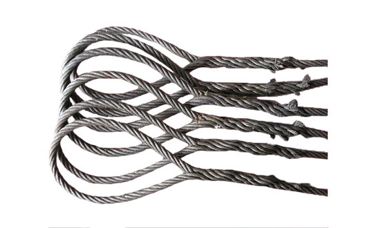 Spliced wire rope sling(hemp core)