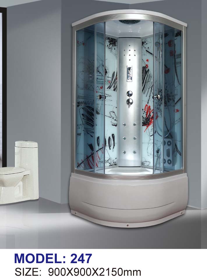 Multifunctional Glass Shower Room