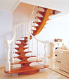 wood staircase