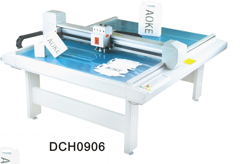 DCH0906 sample maker cutter plotter carton cardboard paper box packaging printing pre press cutting machine