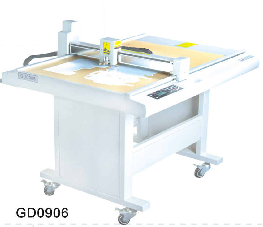 GD0906 sample maker cutter plotter carton cardboard paper box packaging printing pre press cutting machine