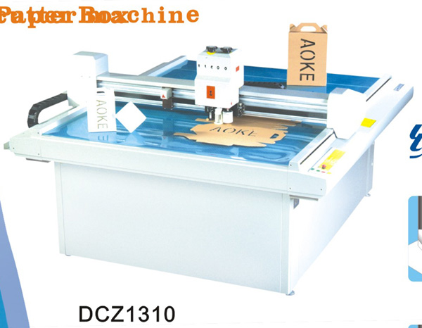 DCZ1310 sample maker cutter plotter carton cardboard paper box packaging printing pre press cutting machine