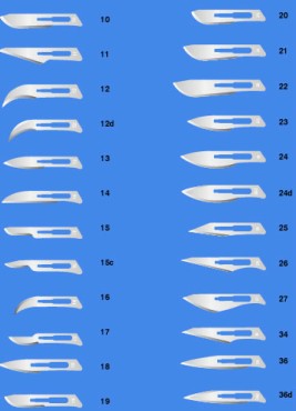 carbon steel surgical blades