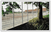 wire mesh fence