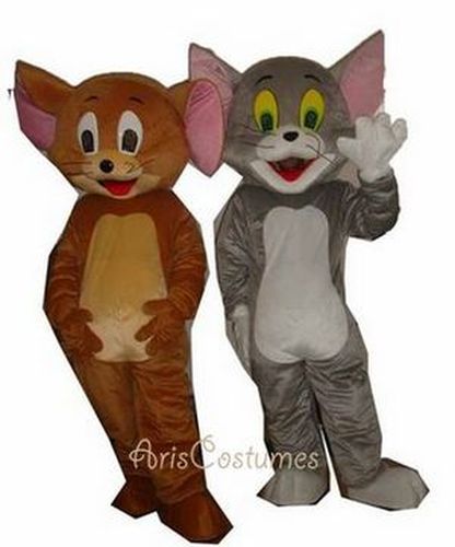 Tom and Jerry Mascot Costume 