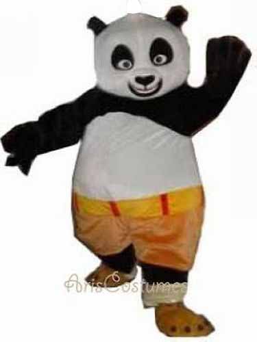 kungfu panda costume cartoon mascot