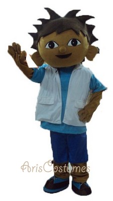 diego costume cartoon mascot