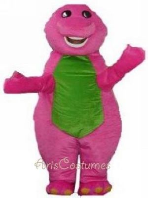 barney costume cartoon mascot