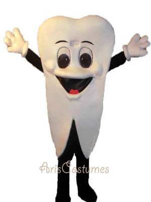 Customize mascot,tooth mascot