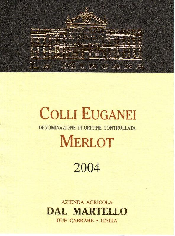 Colli Euganei Merlot Doc 2004