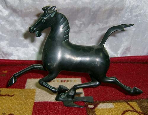 bronze horse