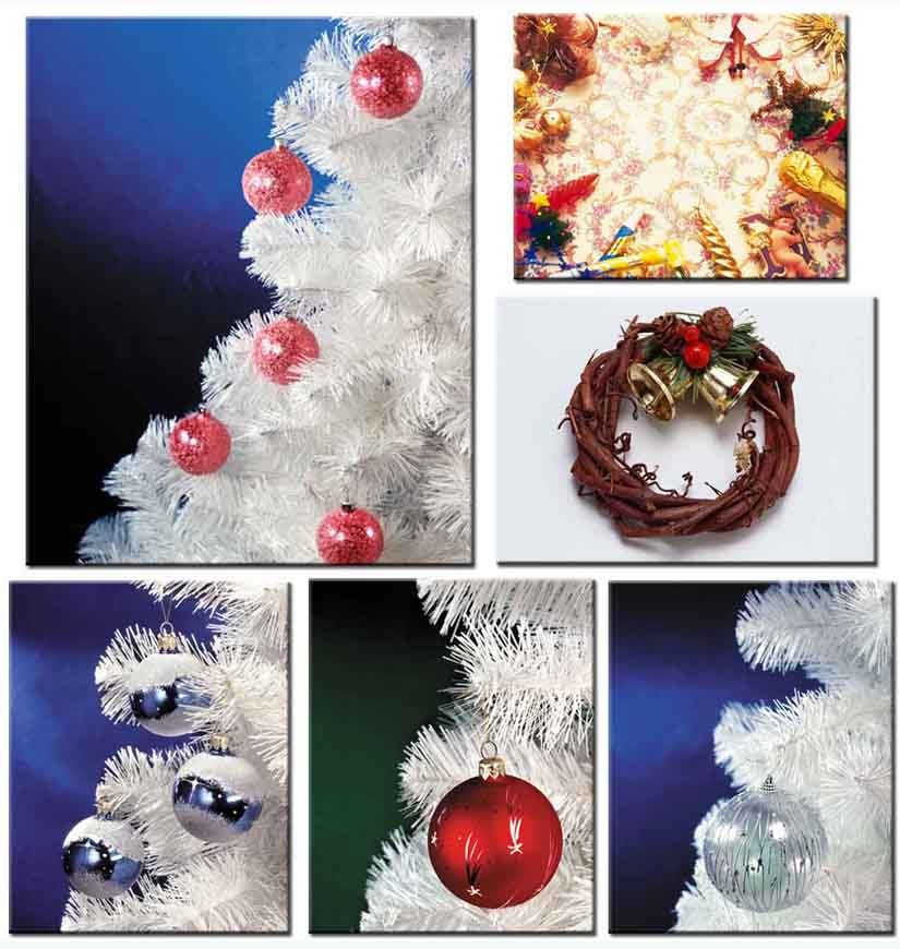 Christmas canvas printings wholesale with stretcher high quality