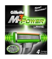 Gillette M3 power Razor 4&8 Cartridge