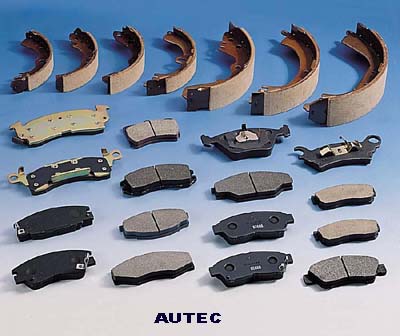 auto parts - brake shoe & brake pad