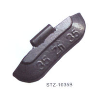 Zn Wheel Weight For Steel Rims