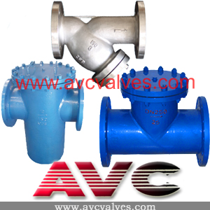 AVC Cast Steel Y Strainer,T Strainer,Basket Strain