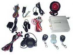 GSM short message long distance control car alarm system