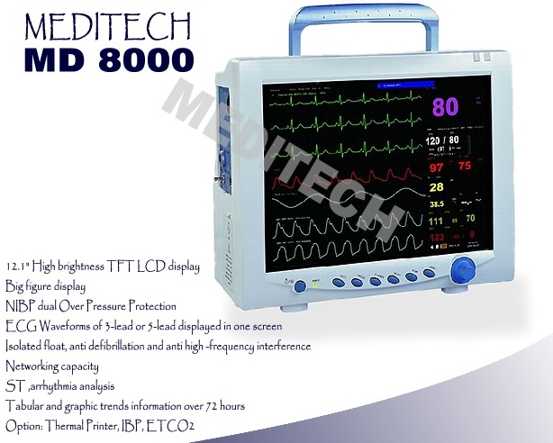 patient monitor& ECG,SPO2,TEMP,IBP monitor