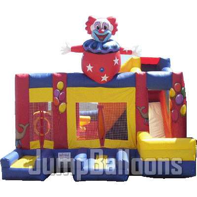 Inflatable Clown Bounce House (J3015)