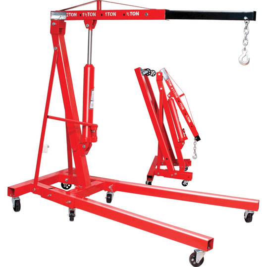 2 Ton Foldable Shop Crane