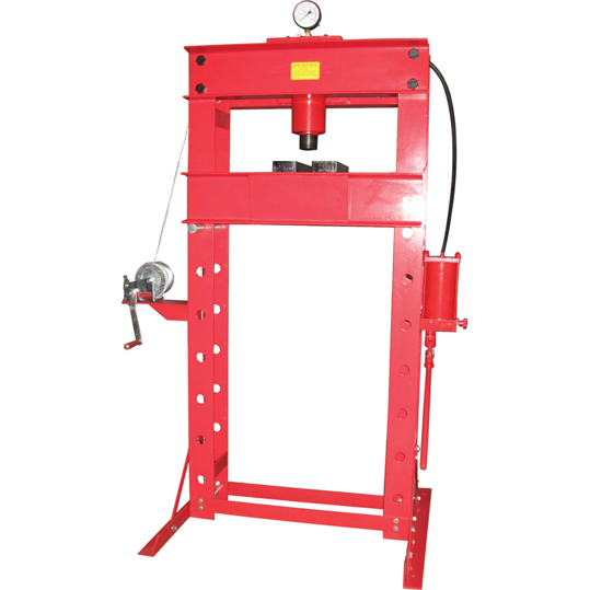 Shop Press with Gauge, 50 Ton