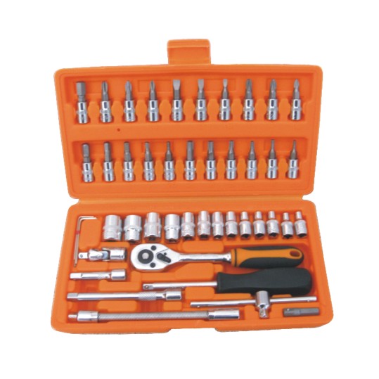 46 Pieces Socket Kit