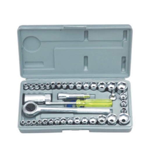 40 Pieces Socket Kit