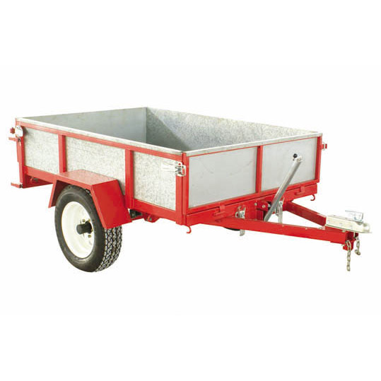 1600 LBS Foldable Box Trailer