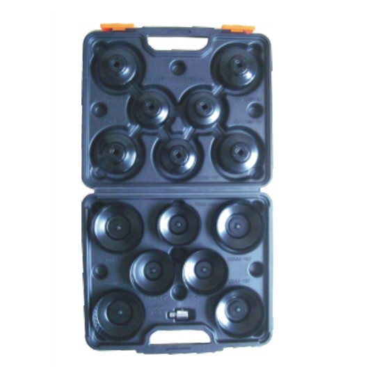 14pcs Cup Type Oil Filter Wrench Set