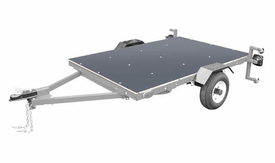 1400lbs Foldable Trailer