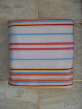 two side brushed fleece blanket