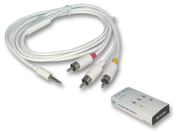 mp4 Video/Photo AV Cable