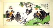 Original Chinese Traditional Brush Paintings 