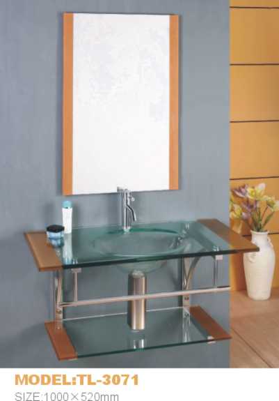 glass wash basin