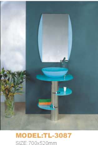 glass wash basin