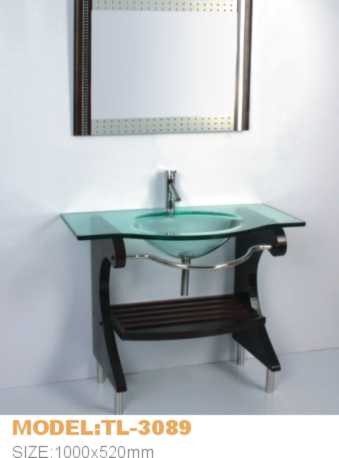 glass wash basin