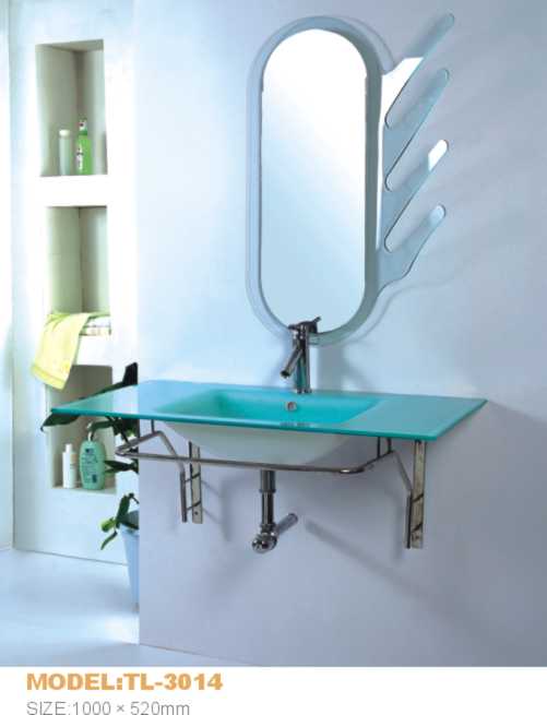 glass wash basin